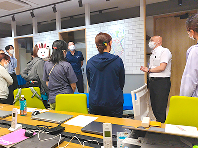 スタッフの様子